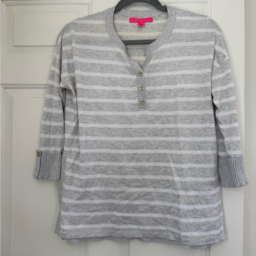 Lilly Pulitzer Gray Sweater